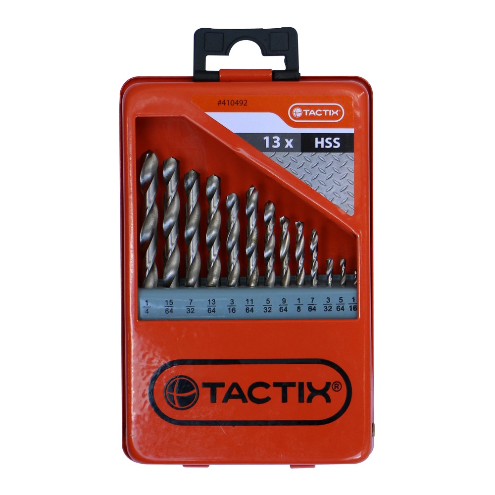 Set de Brocas HSS 13 Piezas