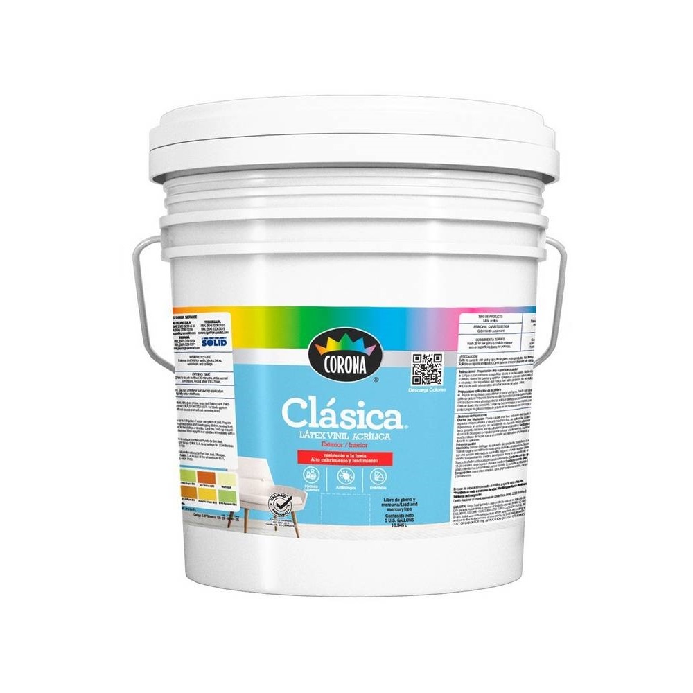 LATEX LIMON FRESCO ( CUBETA ) 10022-0066 CLASICA