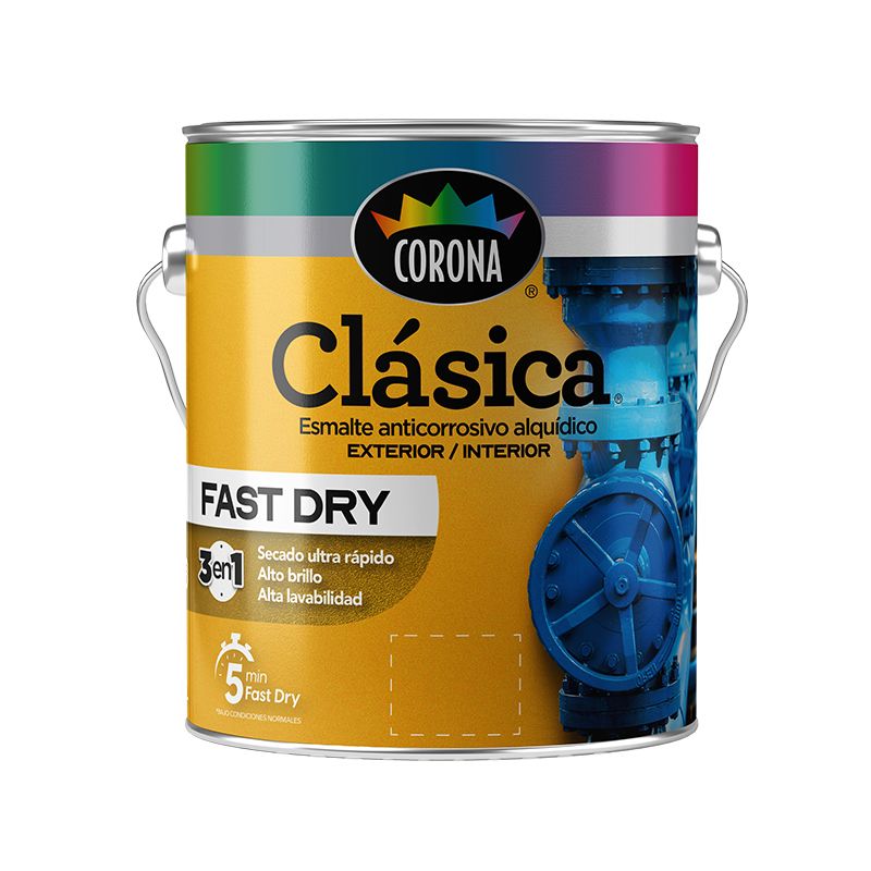 ANTICORROSIVO FAST DRY ( GALON ) CAFE MOCCA 10095-0010  CLASICA